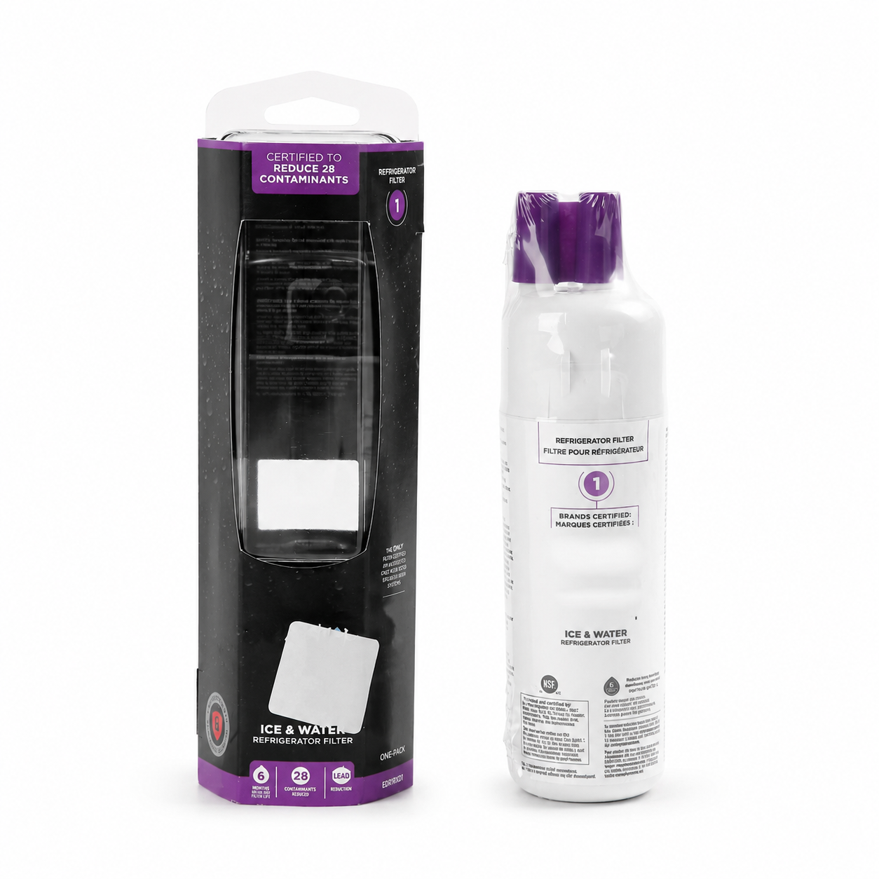 EveryDrop 1 Compatible Refrigerator Water Filter Replacement product image
