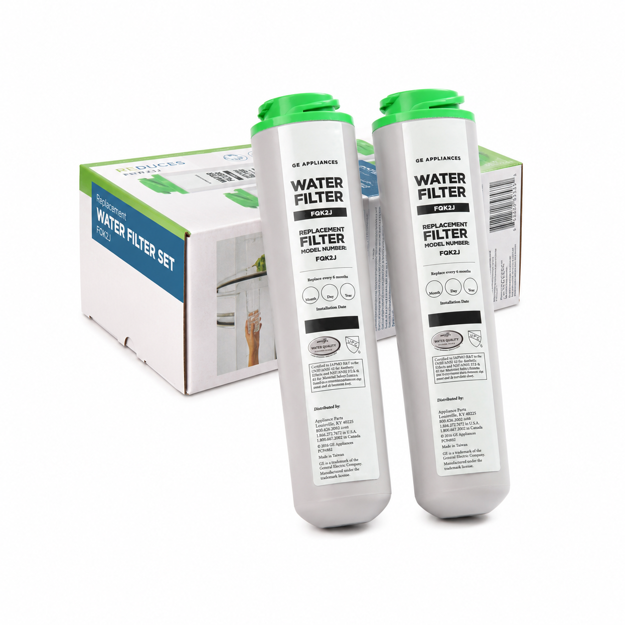 GE FQK2J Compatible Refrigerator Water Filter Replacement product image